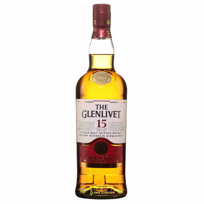 Buy The Glenlivet French Oak 15 Year Old single malt Scotch whisky bottle