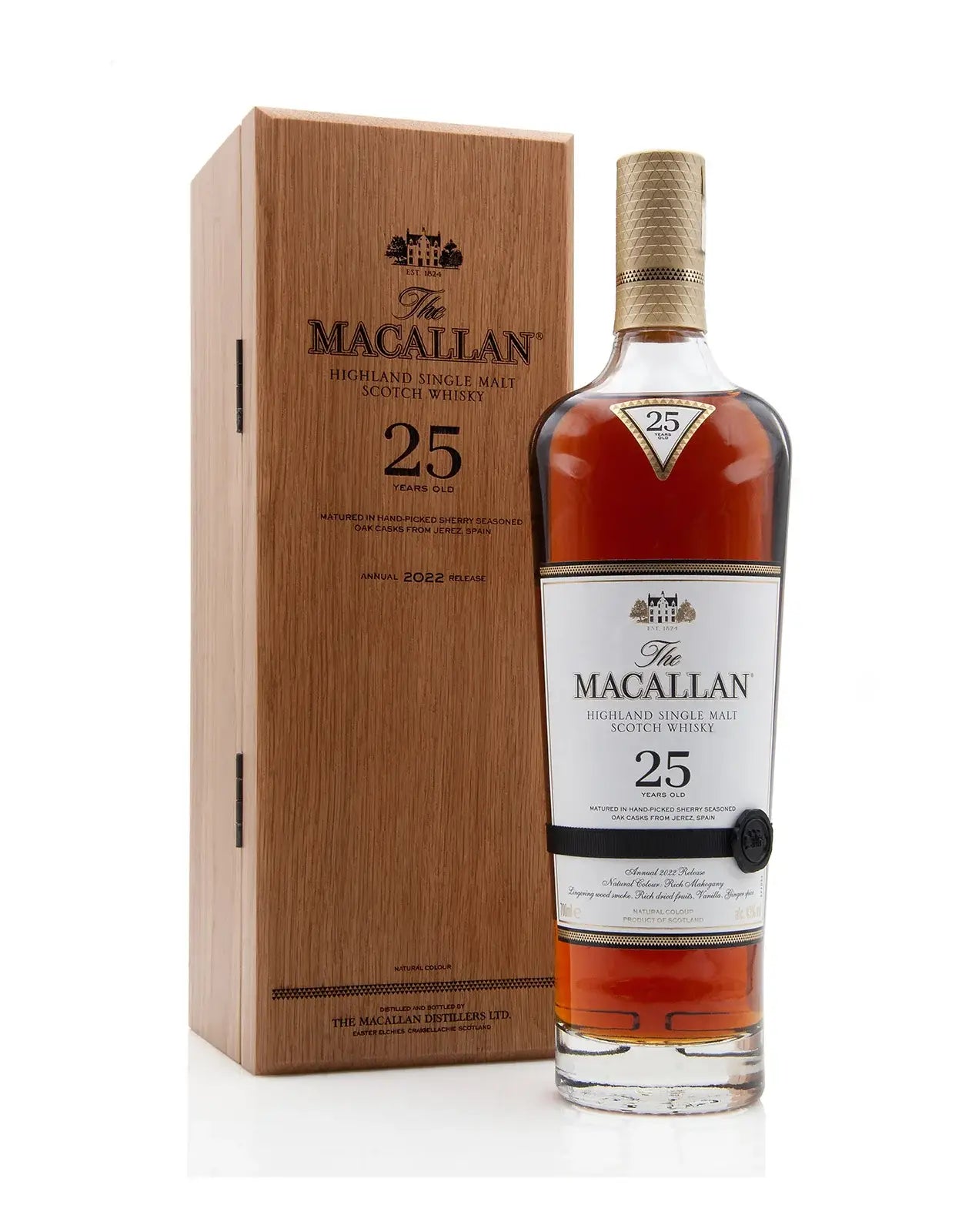 The Macallan 25 Year Old 750Ml Bottle Image