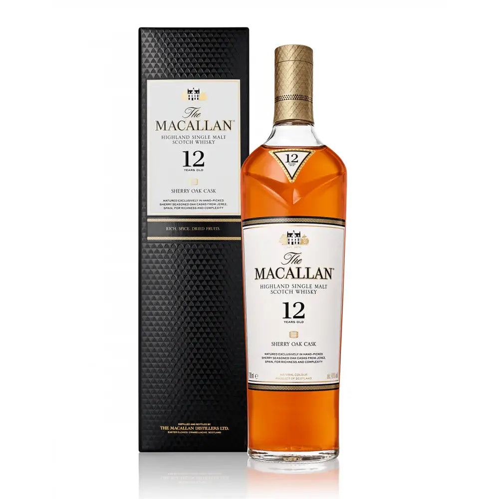 The Macallan Sherry Oak 12 Year Old 750Ml Bottle Image