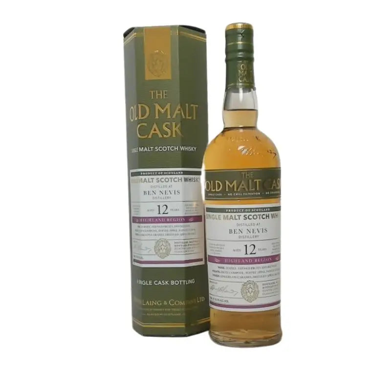 The Old Malt Cask Ben Nevis Distillery Single Malt Scotch Whisky 700Ml Bottle Image