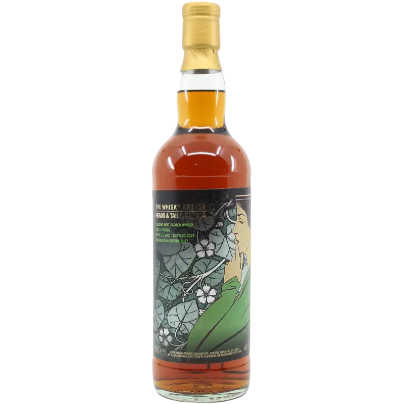 The Whisky Agency Blended Malt Scotch Whisky 2001 19 Year Old 700Ml Bottle Image