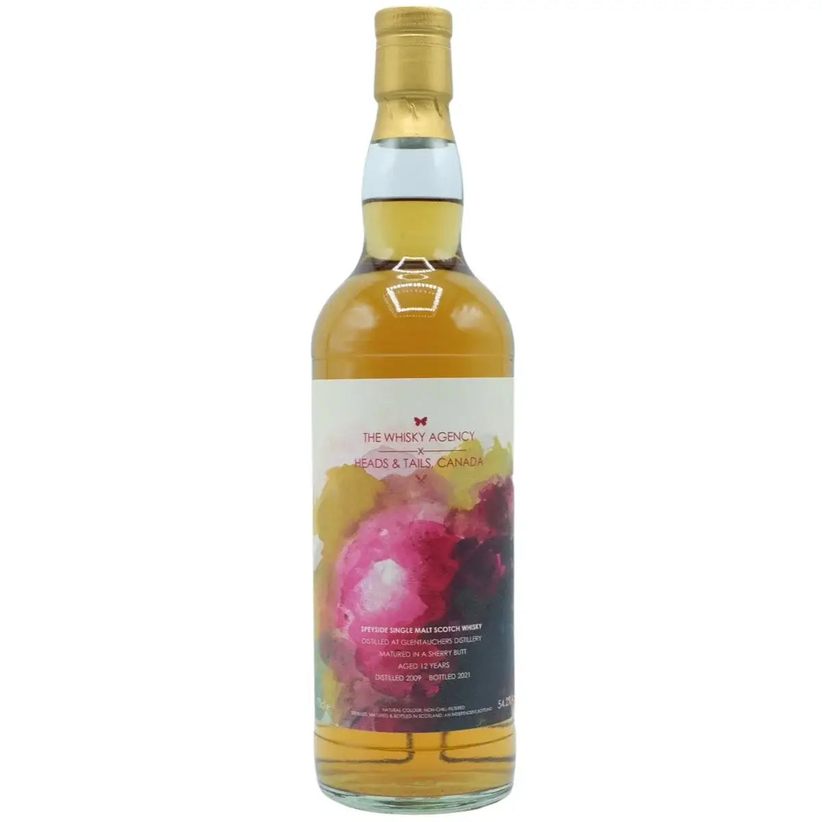 The Whisky Agency Single Mlat Scotch Whisky Glentauchers Distillery Vintage 2009 700Ml Bottle Image