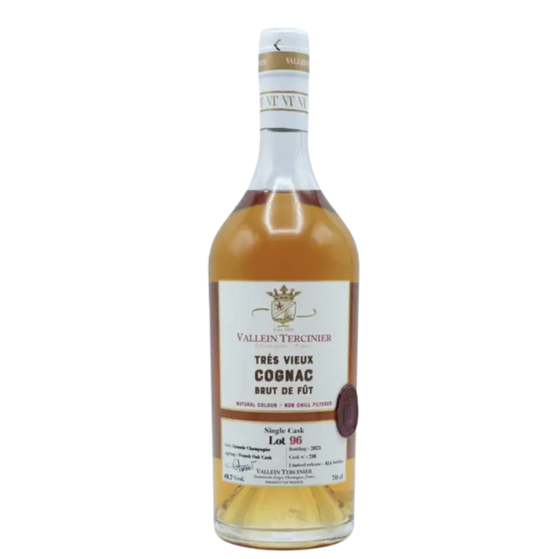 Vallein Tercinier Cognac Grand Champagne 1996 700Ml Bottle Image