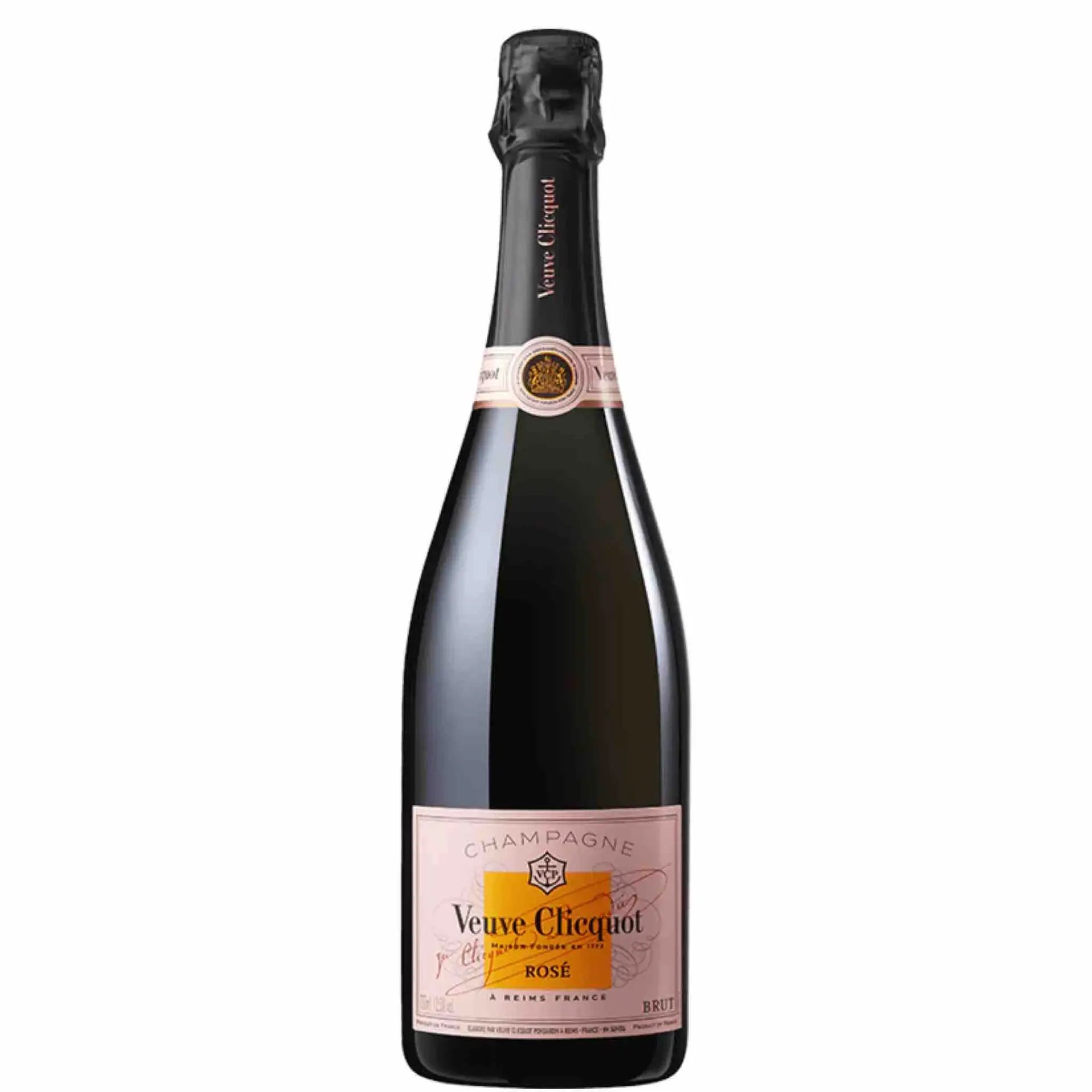 Buy Veuve Clicquot Rosé, sparkling rosé champagne bottle with pink and gold label