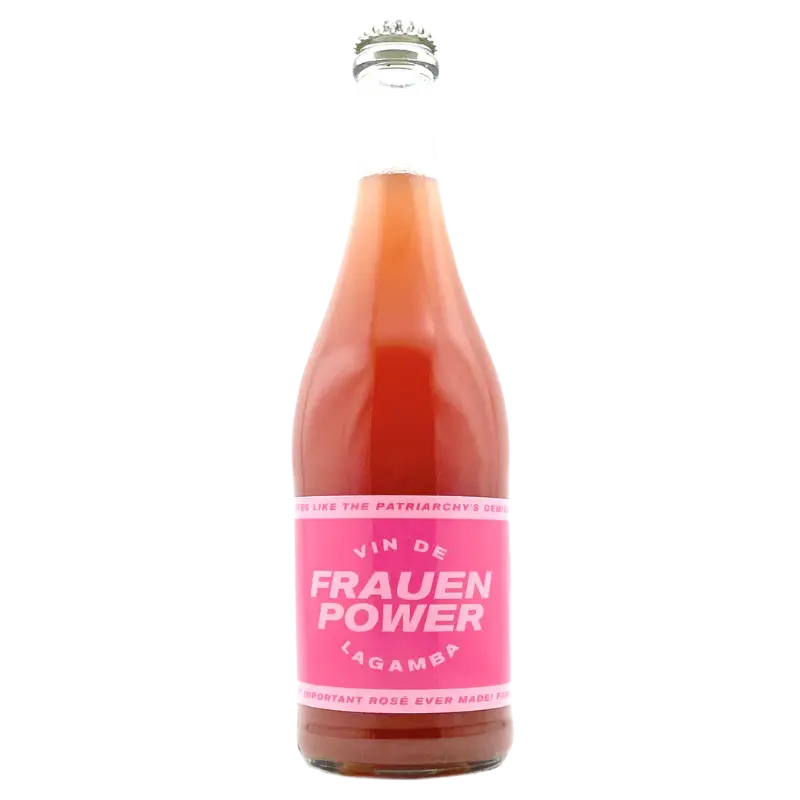 Vin De La Gamba Frauenpower Pet Nat Rose 750Ml Bottle Image