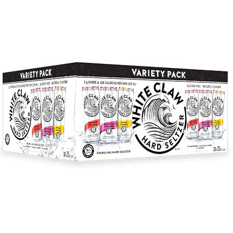 buy White Claw Hard Seltzer variety pack 30 cans