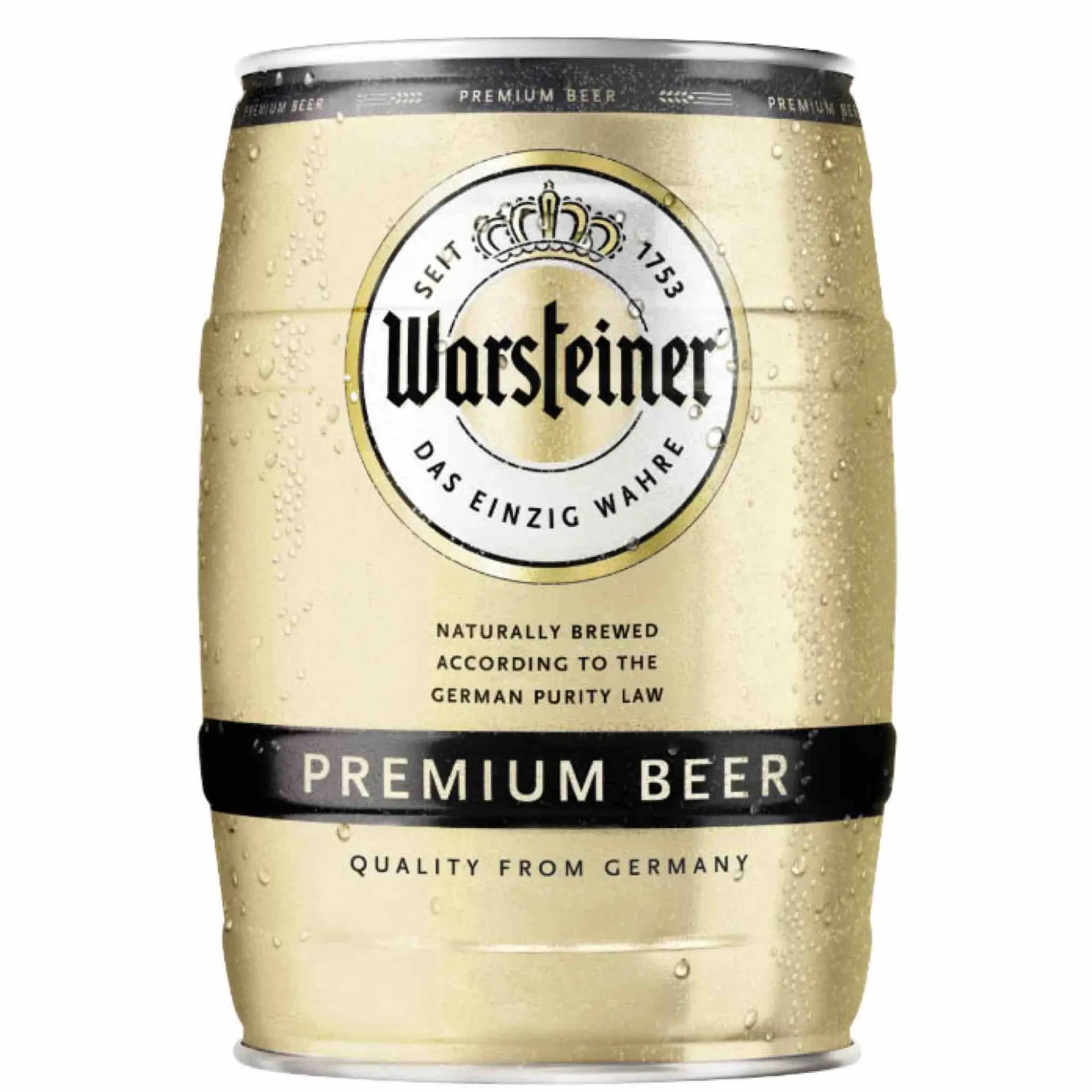 buy Warsteiner Premium Beer 5L keg