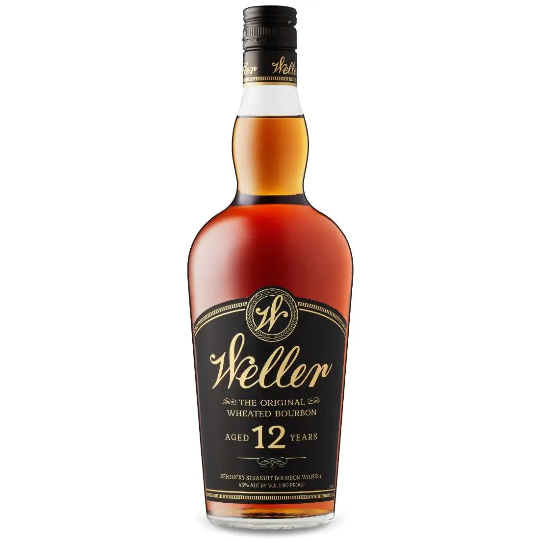 Buy Weller 12 Year Kentucky straight bourbon whiskey, aged 12 years, in a glass bottle