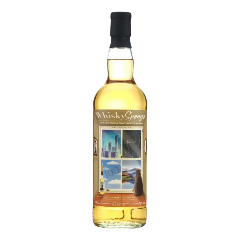 Whisky Sponge Clandekitty 2010 Vintage 700Ml Bottle Image