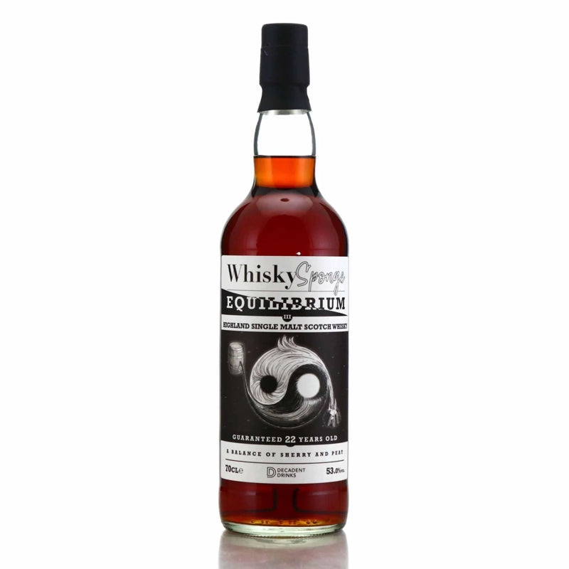 Whisky Sponge Equilibrium Edition III 22 Year Old Single Malt Scotch Whisky