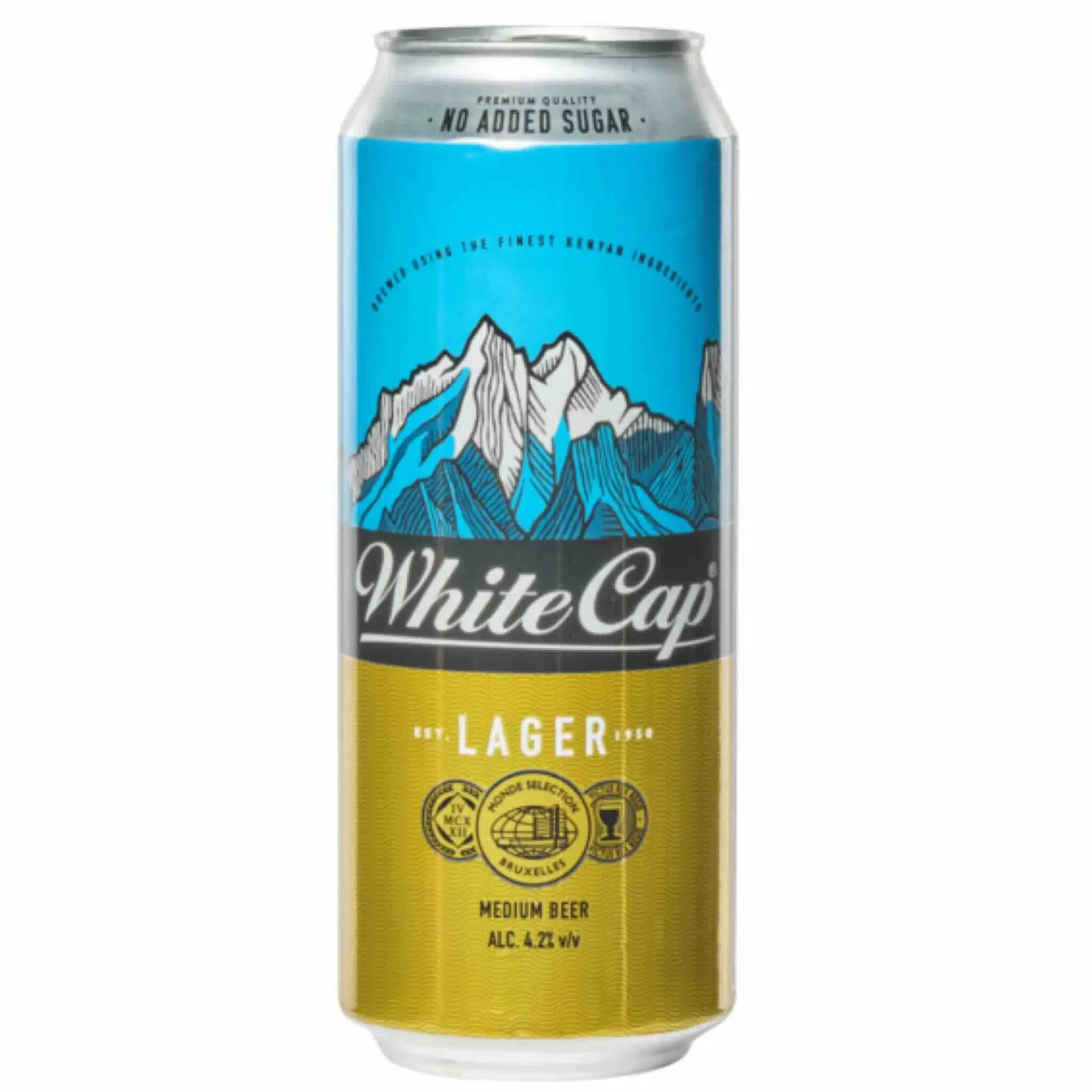 Whitecap Lager 6X500Ml Kenya Bottle Image