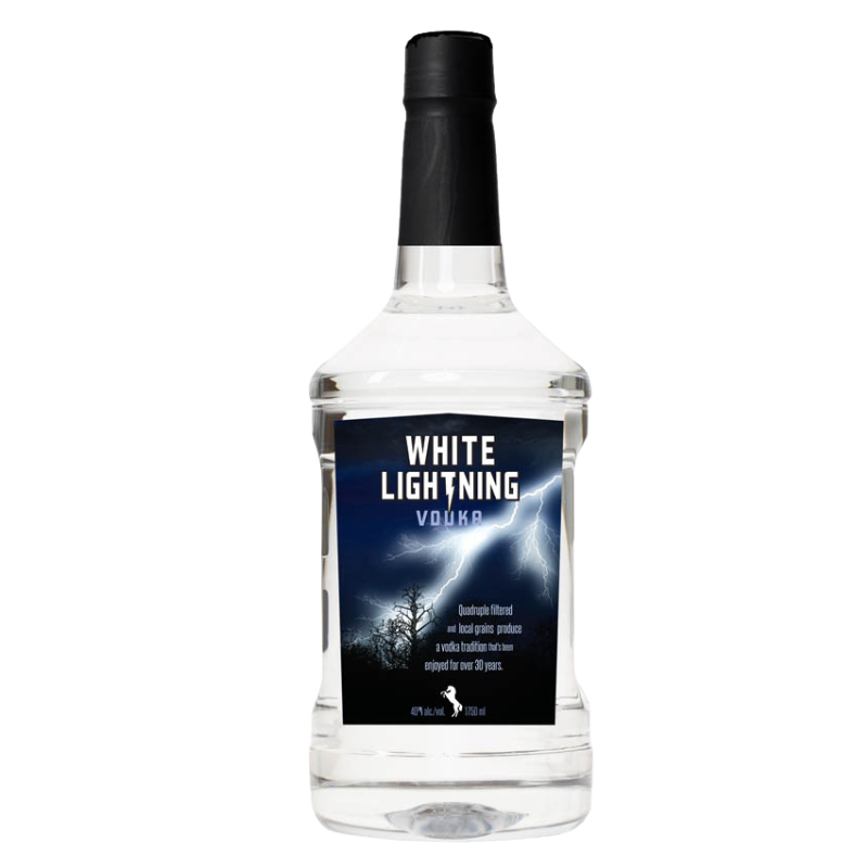 White Lightning Vodka 1 75L Bottle Image