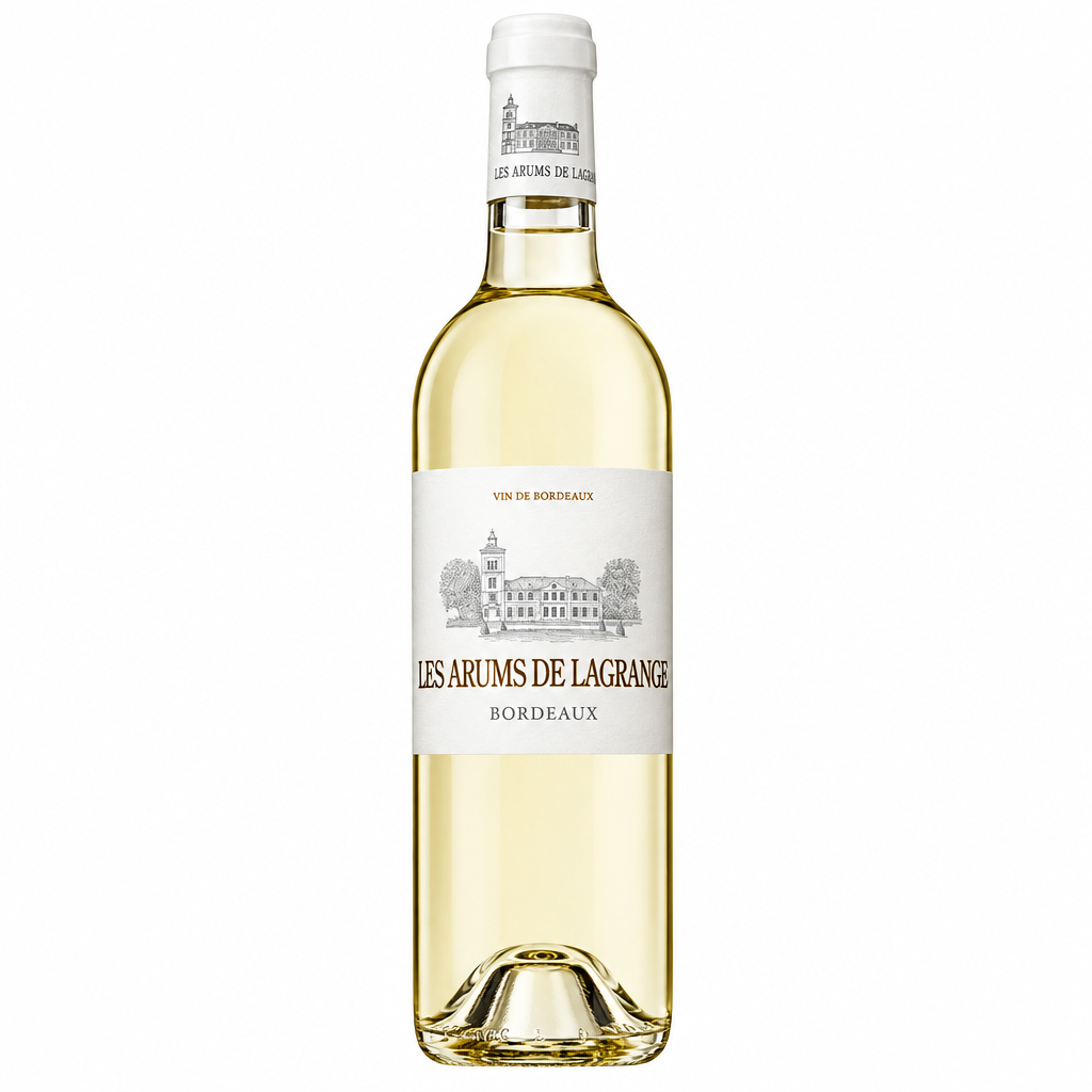 Les Les Arums De Lagrange perfume bottle with elegant floral design and classic shape.