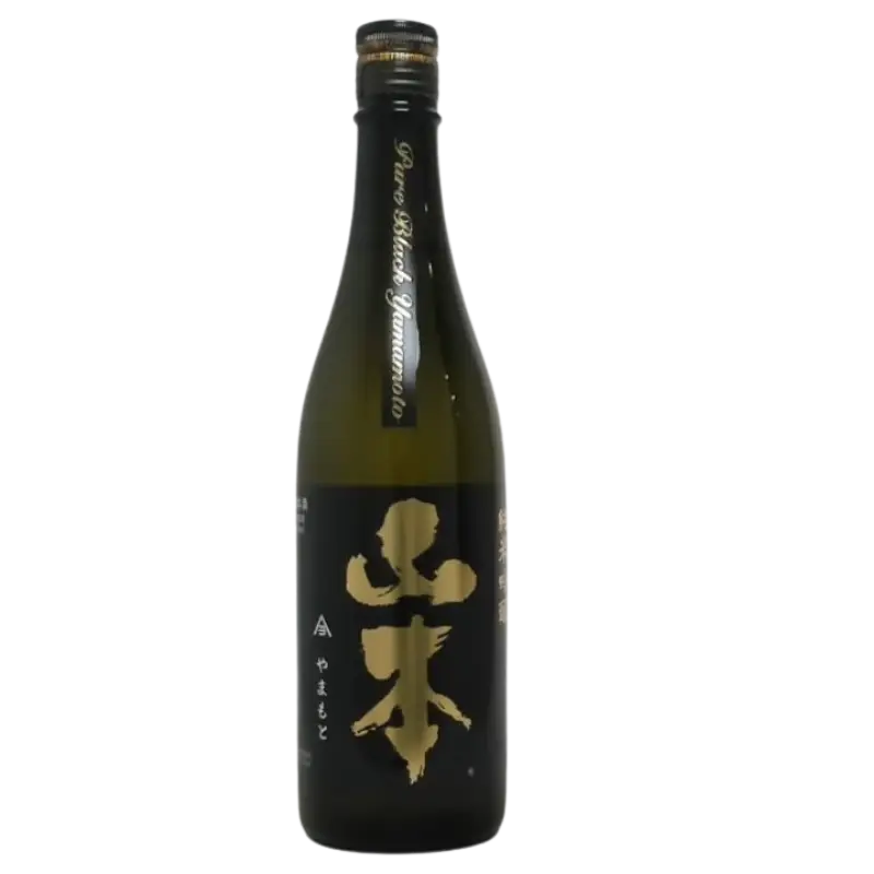 Yamamoto Pure Black Junmai Ginjo 720Ml Bottle Image