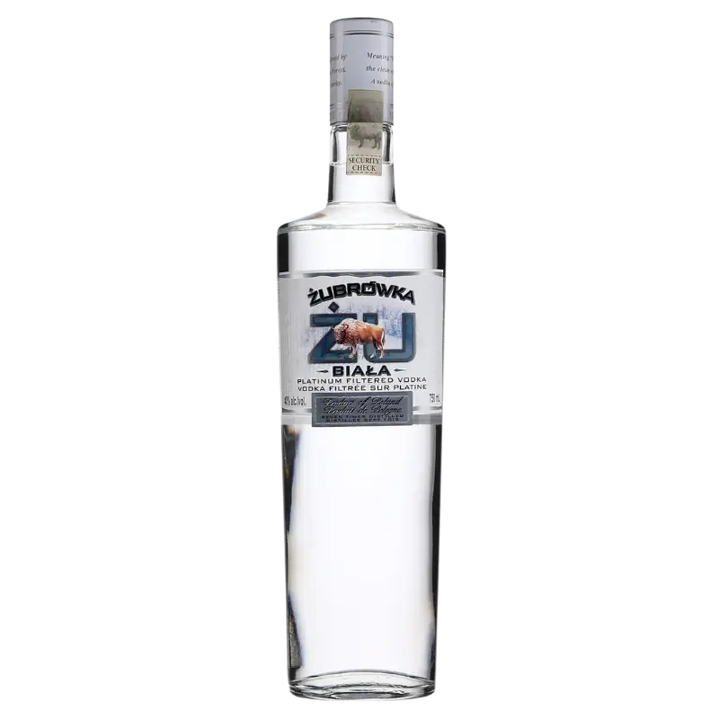 Zubrowka Biala Vodka 750Ml Bottle Image