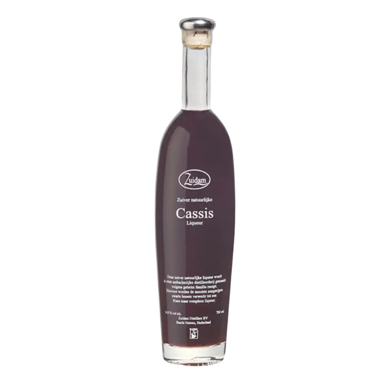 Zuidam Cassis Liquor 700Ml Bottle Image