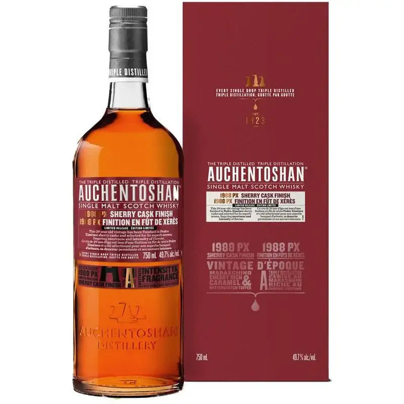 Auchentoshan Px Sherry Cask Finish Vintage 1988 750Ml Bottle Image
