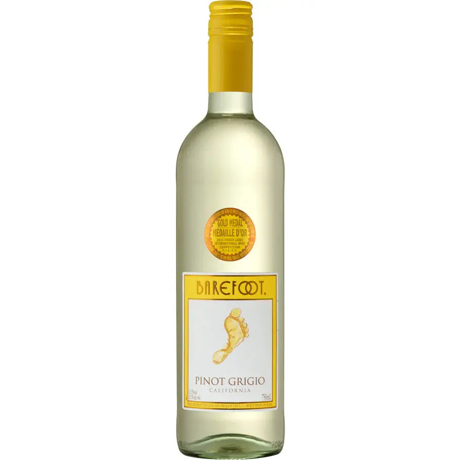 Barefoot Pinot Grigio 750Ml Bottle Image
