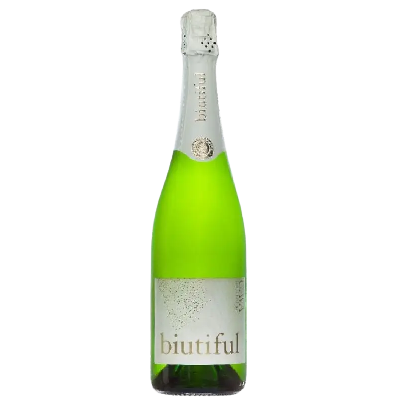 buy biutiful cava brut nature 750ml green sparkling wine bottle