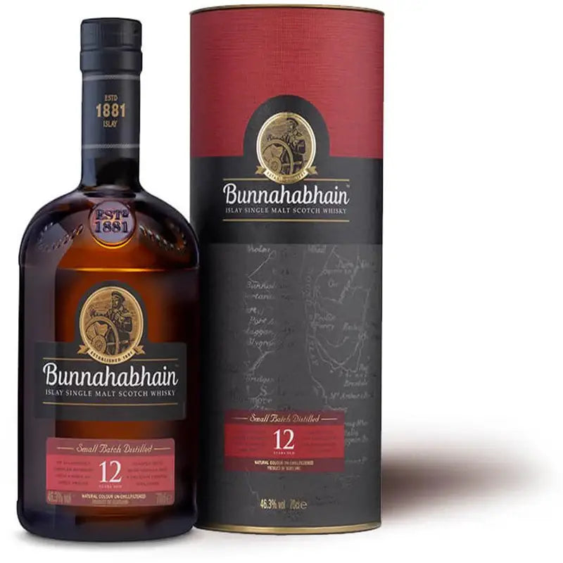 Bunnahabhain Single Malt Scotch Whisky Aged 12 Years 750Ml Bottle Image