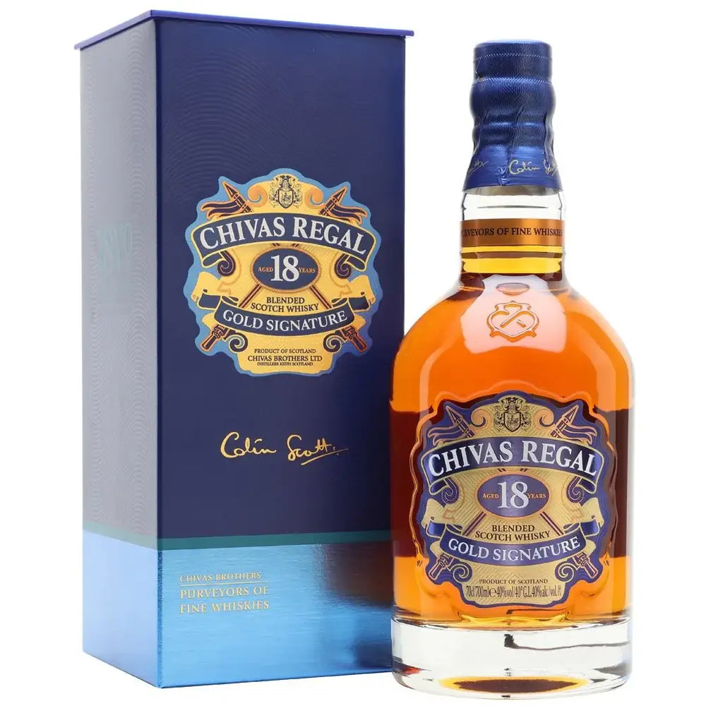 Chivas Regal 18 Year Old Blended Scotch Whisky 750Ml Bottle Image