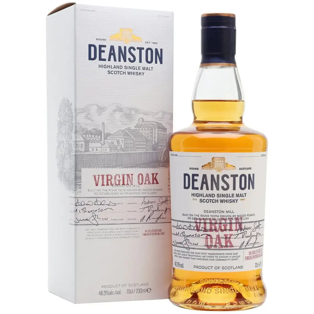 Deanston Single Malt Scotch Whisky Virgin Oak 750Ml Bottle Image