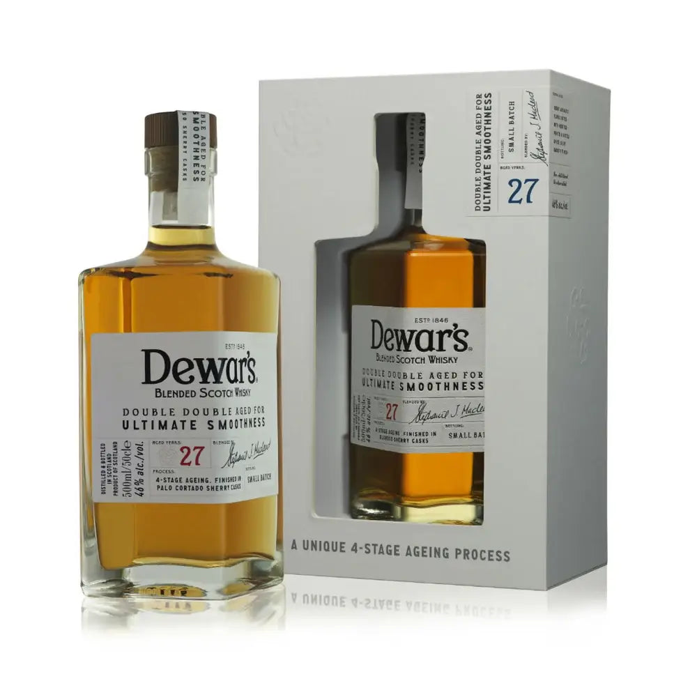 Dewars Double Double Whisky Aged 27 Year Olds 375Ml Bottle Image
