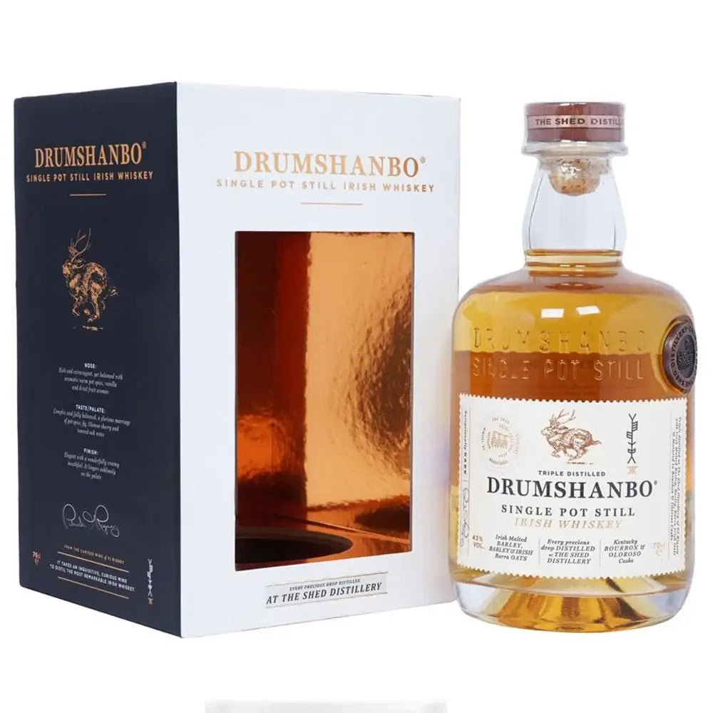 Drumshanbo Single Pot Irish Whiskey 700Ml Bottle Image