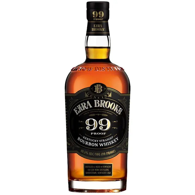 Ezra Brooks 99 Proof Bourbon Whisky 750Ml Bottle Image