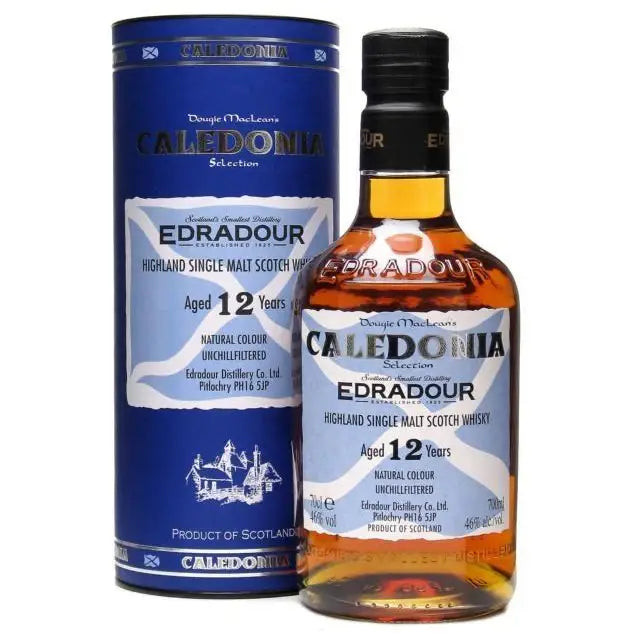 Edradour Single Malt Scotch Whisky Caledonia Aged 12 Years 700Ml Bottle Image