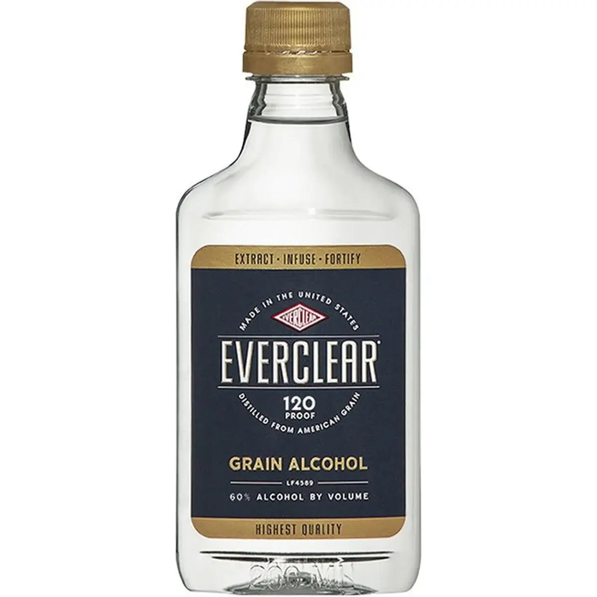 Everclear 190 Proof Grain Alcohol 50Ml Bottle Image