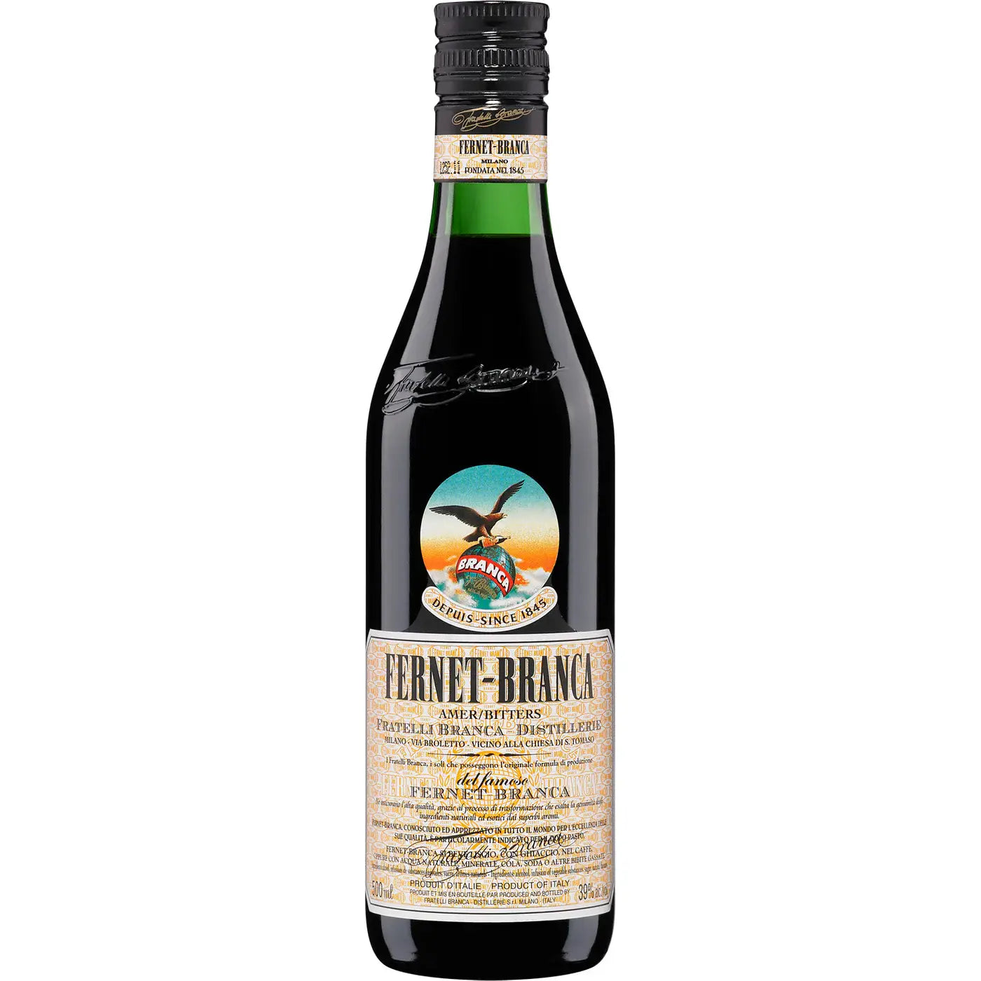 Fernet Branca 500Ml Bottle Image