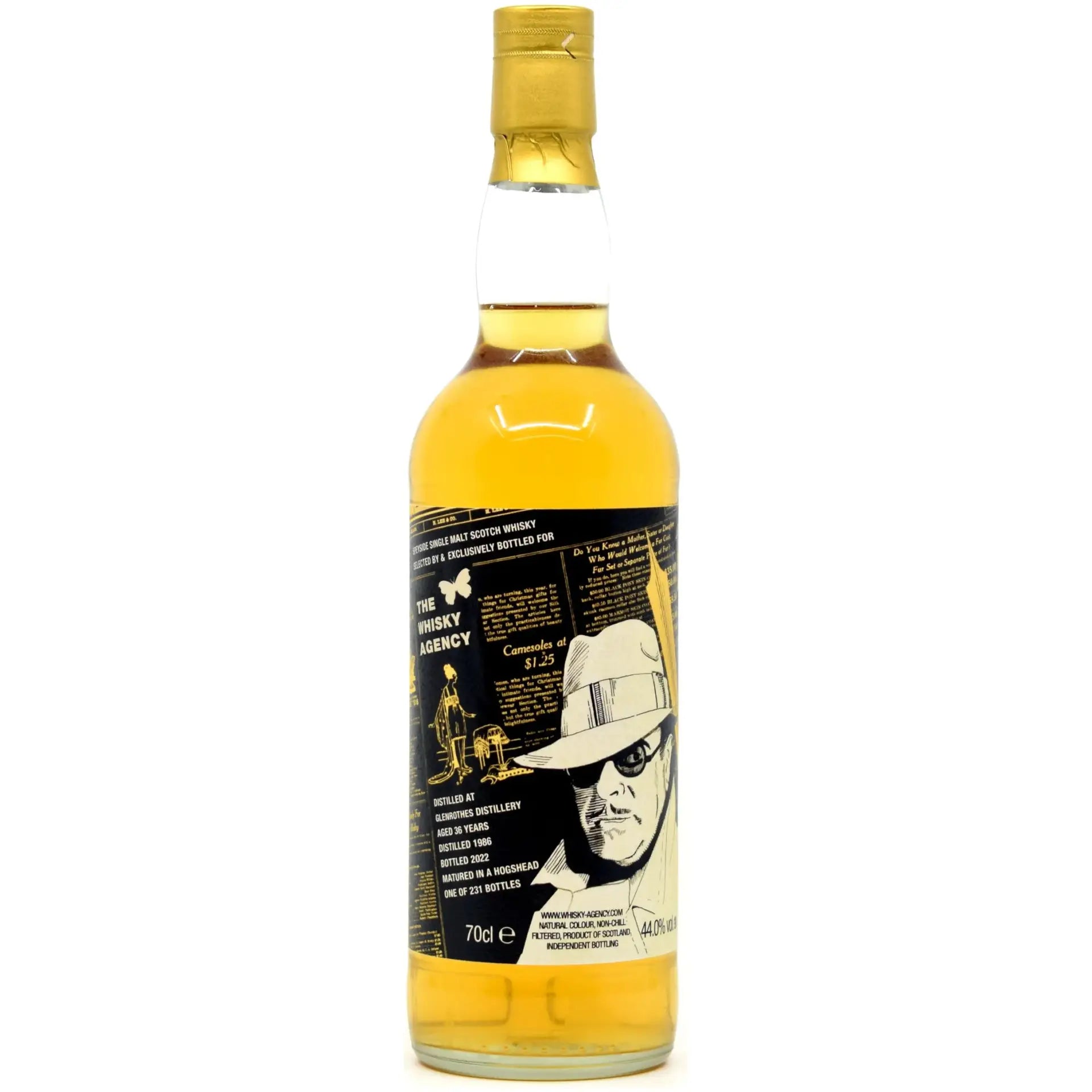 The Whisky Agency Single Malt Scotch Whisky Ardmore Distillery Vintage 2005 700Ml Bottle Image