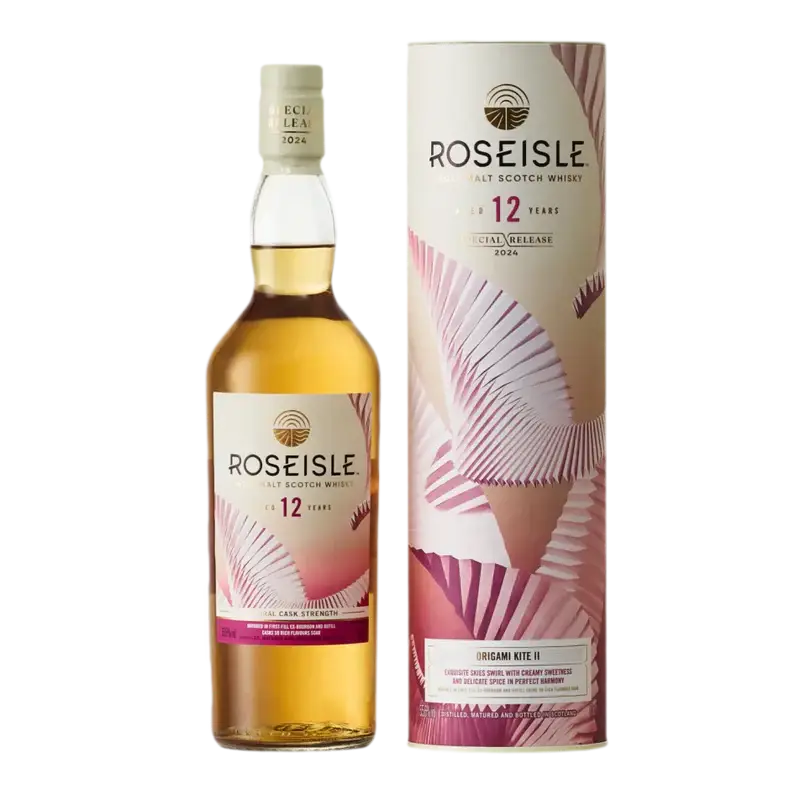 Roseisle Origami Kite Ii 12 Year Old Single Malt Scotch Whisky 2024 Special Release 750Ml Bottle Image