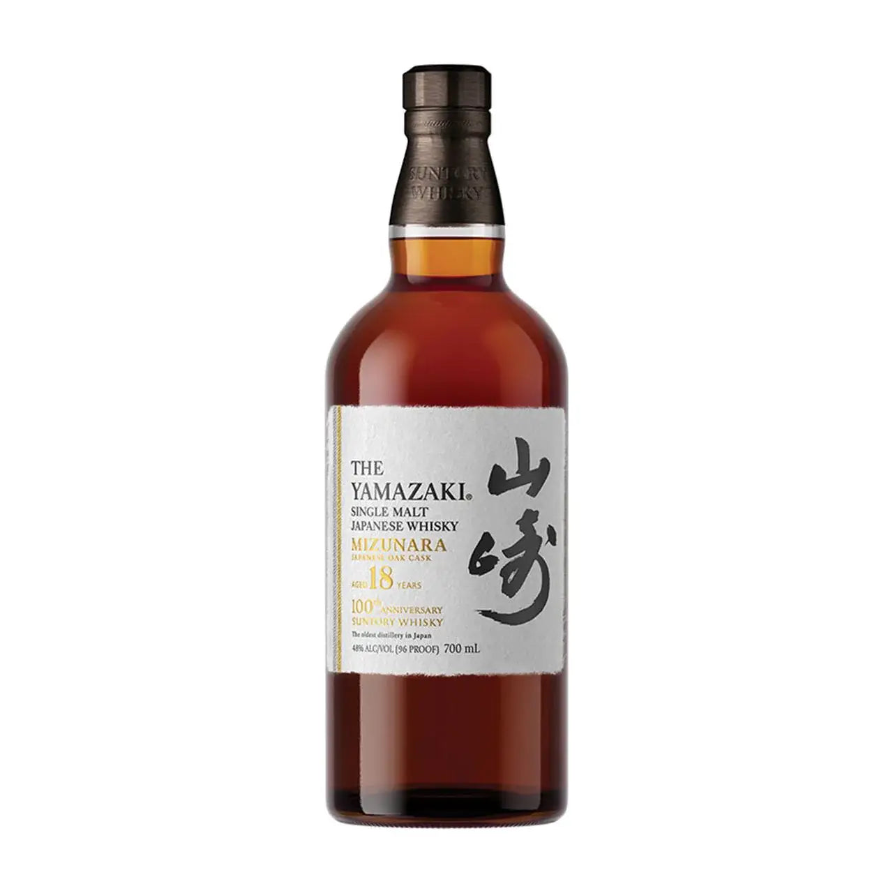 Yamazaki 18 Year Mizunara Cask 100Th Anniversary Edition 700Ml Bottle Image