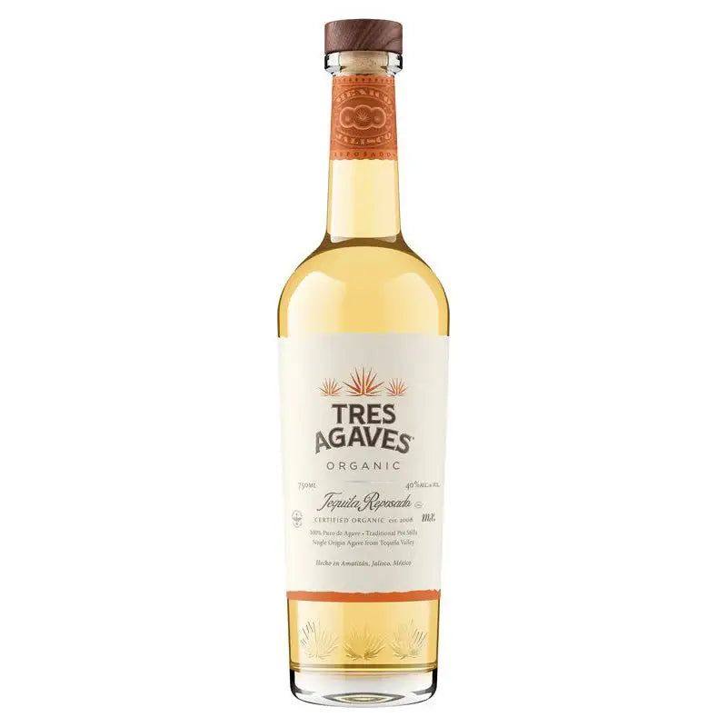 Tres Agaves Organic Reposado 750Ml Bottle Image