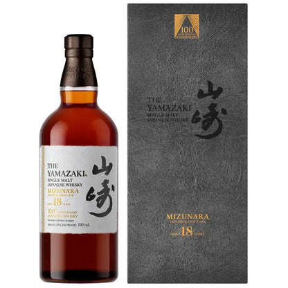 Yamazaki 18 Year Mizunara Cask 100Th Anniversary Edition 700Ml Bottle Image