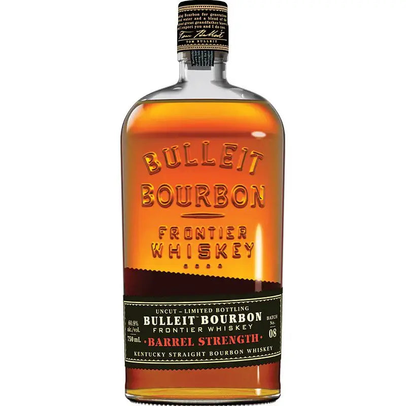 Bulleit Barrel Strength Kentucky Straight Bourbon Batch No 8 750Ml Bottle Image