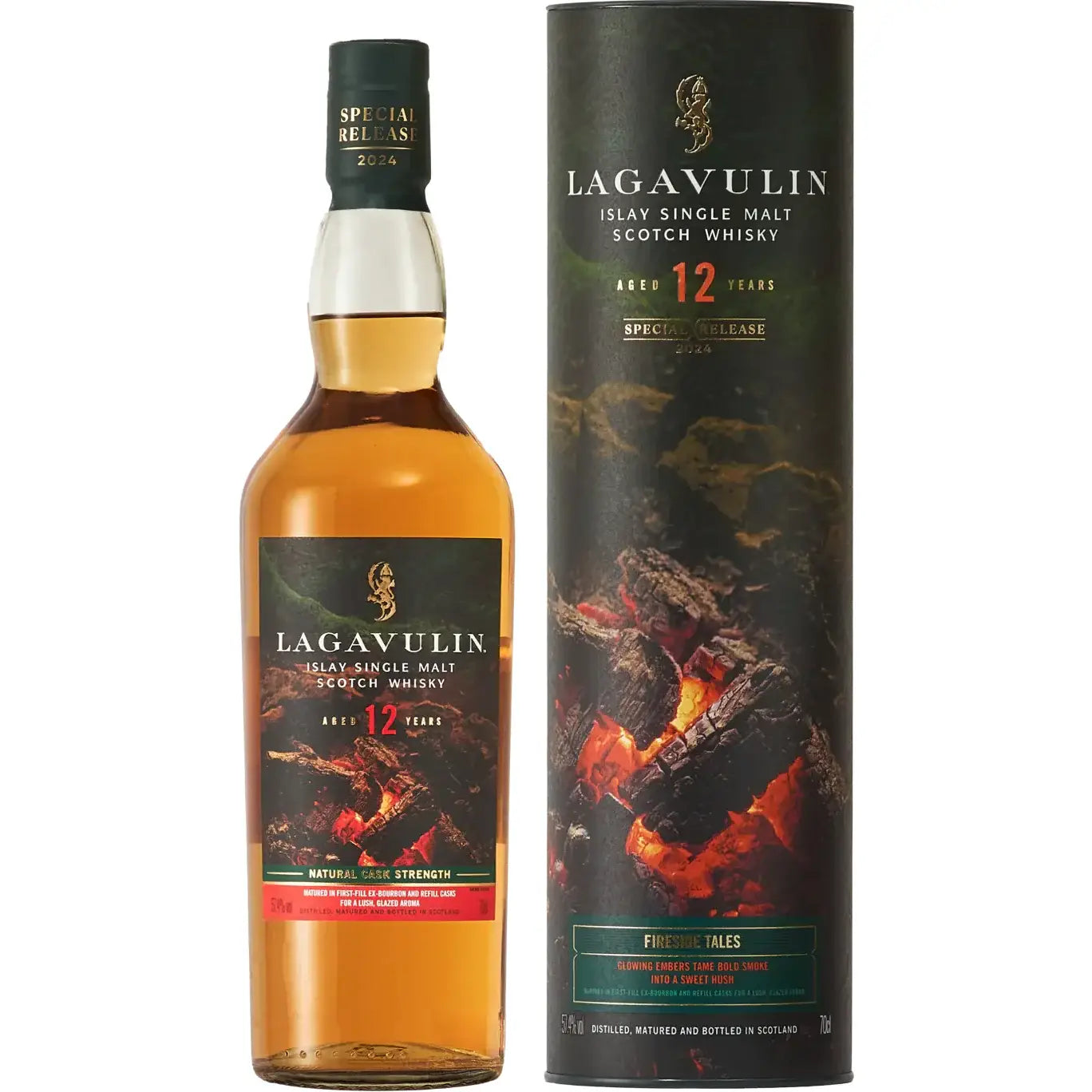 Lagavulin Fireside Tales 12 Year Old 2024 Special Release 750Ml Bottle Image