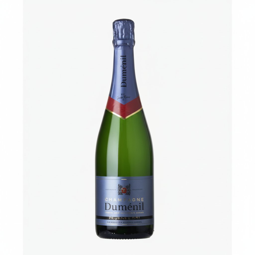 Dumenil Premier Cru champagne bottle with elegant label, showcasing the premium sparkling wine from Dumenil.