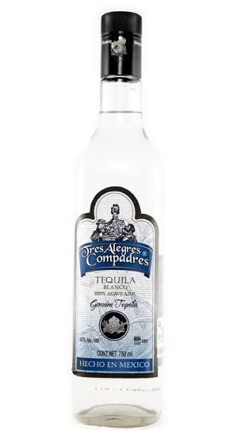 Tres Alegres Compadres - Blanco 750mL