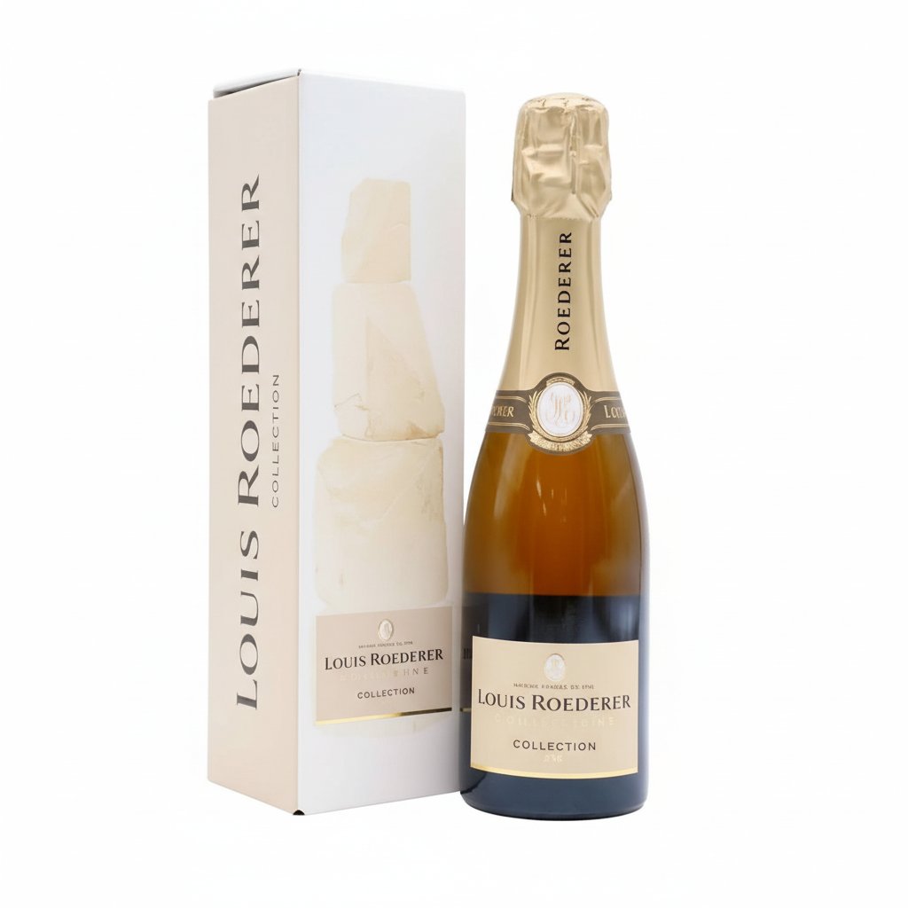Louis Roederer Shack Champagne bottle with elegant label and foil capsule, ready for celebration or special occasion.