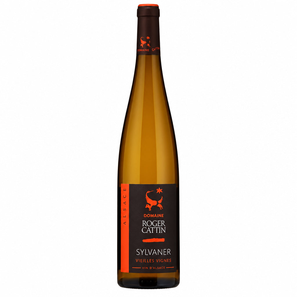 Domaine Bott-Geyl Sonnenglanz Grand Cru Gewurztraminer wine bottle with label and cork, ready for pouring.