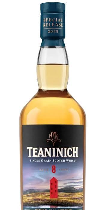 Teaninich 8 Year Old Single Grain Scotch Whisky 2025 Special Release