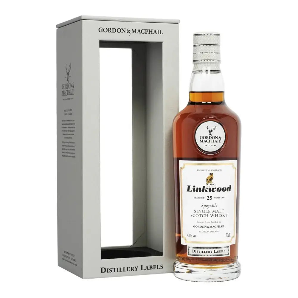 Gordon Amp Macphail Distillery Label Linkwood 25 Year Old Single Malt Scotch Whisky 750Ml Bottle Image